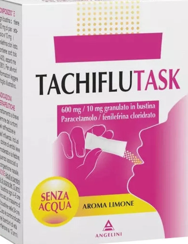 Tachiflutask 600mg+10mg 10 Bustine