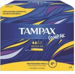 Tampax Compak Regular 24Pezzi