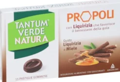 Tantum Verde Natura Liquirizia E Miele 15 Pastiglie Gommose