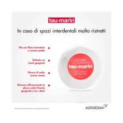Tau-marin Filo interdentale tau-slim ultrapiatto 25mt