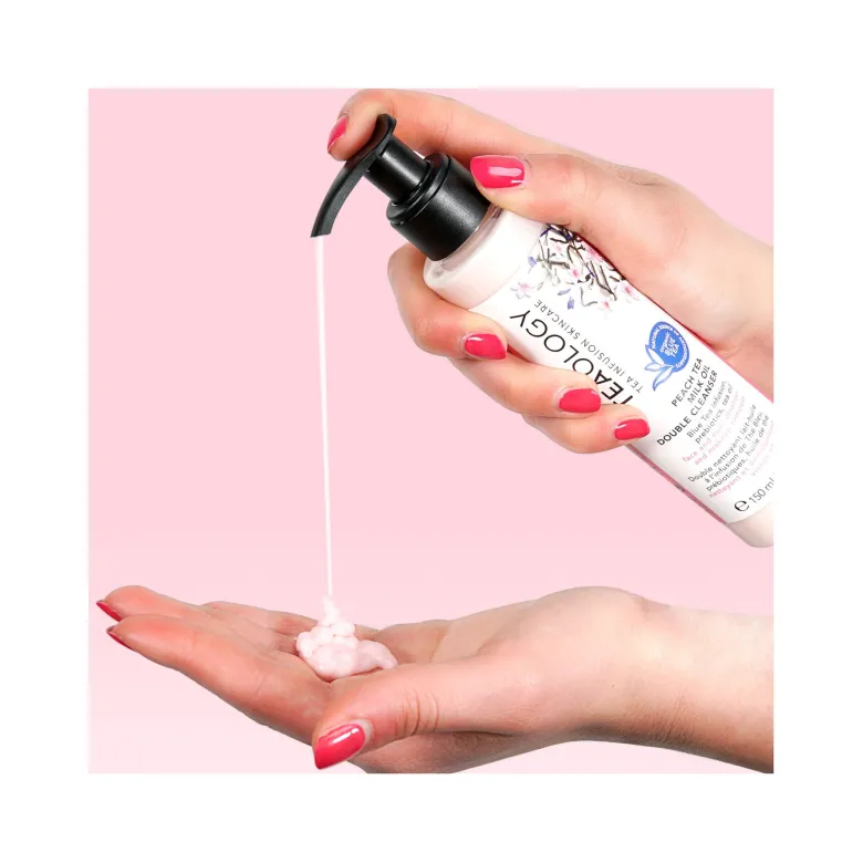 Teaology Peach Tea Milk-To-Oil Double Cleanser 150ml