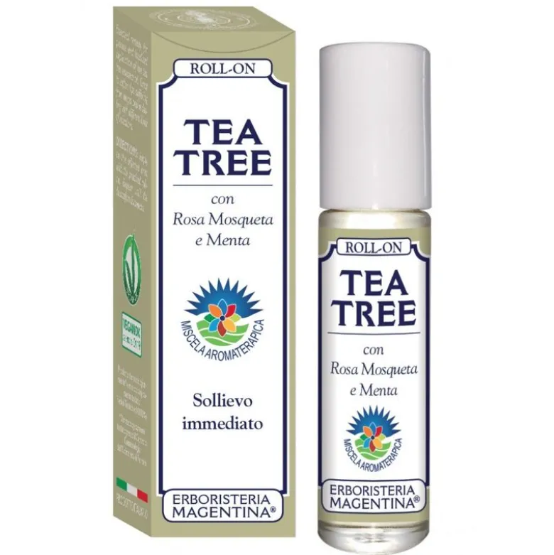 Tea Tree Roll-on miscela aromaterapica sollievo immediato 10ml