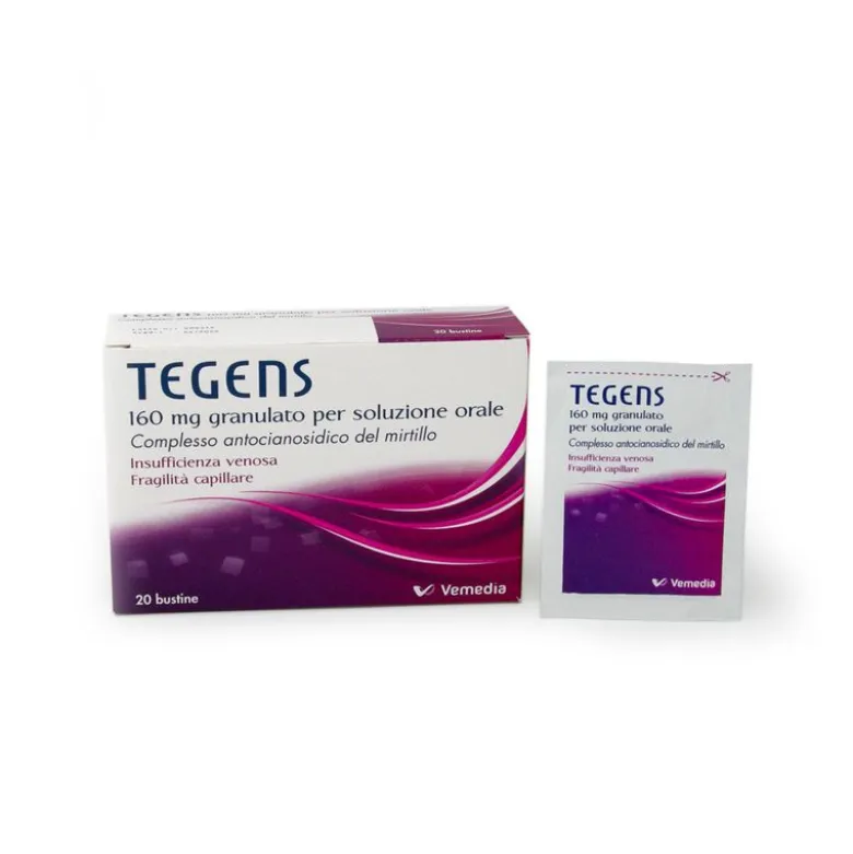 Tegens fragilità capillare 20 bustine soluzione orale granulato 160mg