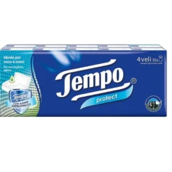 Tempo Protect fazzoletti 4 veli 10 confezioni