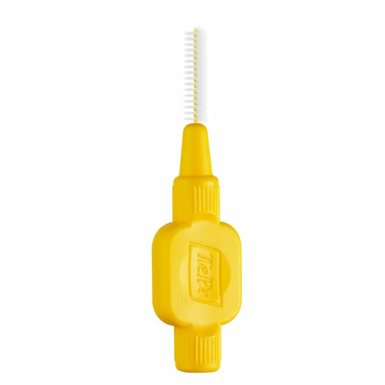 TePe Original Giallo Scovolino Per Pulizia Interdentale Misura ISO 4 filo 0,7 mm 6 Pezzi