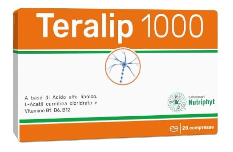Teralip 1000 integratore alimentare antiossidante 20 compresse