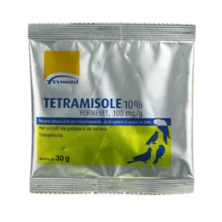 Tetramisole 10% formevet 100mg/g polvere per uccelli 30 g