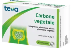 Teva Carbone vegetale benessere intestinale 40 compresse