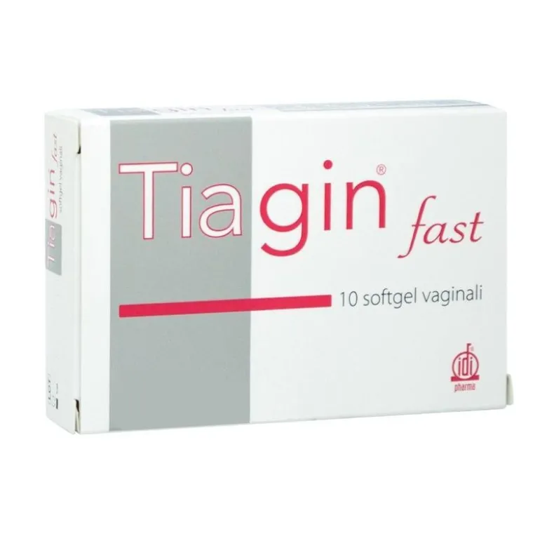 Tiagin Fast 10 Softgel Capsule Vaginali