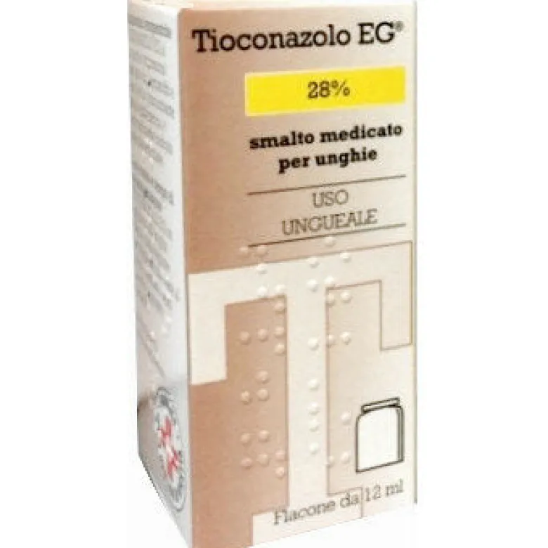 Tioconazolo Eg Smalto Medicato per Unghie 12ml