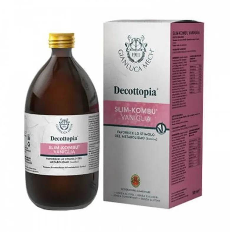 Tisanoreica decottopia Slim-Kombu Vaniglia drenaggio dei liquidi corporei 500ml