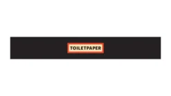 Toiletpaper 8 Bacchette in Fibra Nera per Diffusore Ambiente 500ml