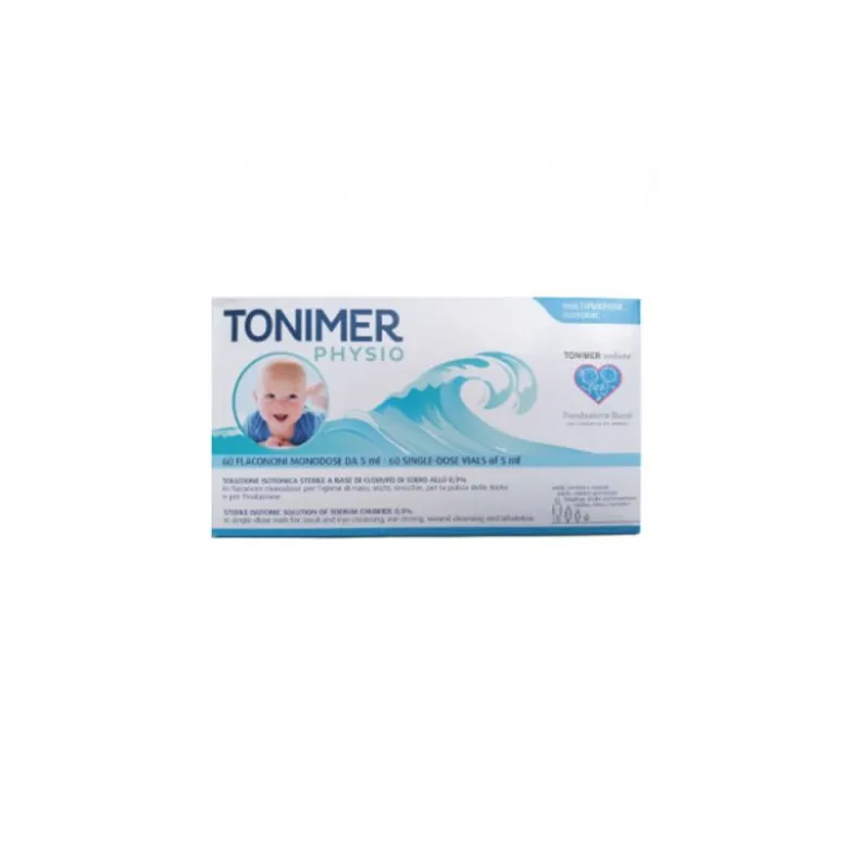 Tonimer Physio Monodose 60 Soluzione Nasale Flaconcini 60x5ml