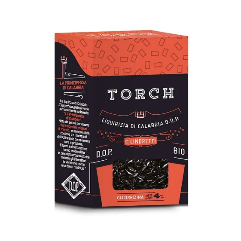 Torch liquirizia di calabria D.O.P. cilindretti 20gr