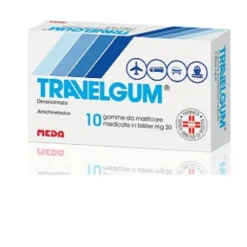Travelgum 10 Gomme Masticabili 20mg