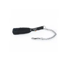 Tre Ponti Guinzaglio con Catena T310 per cani 60cm nero