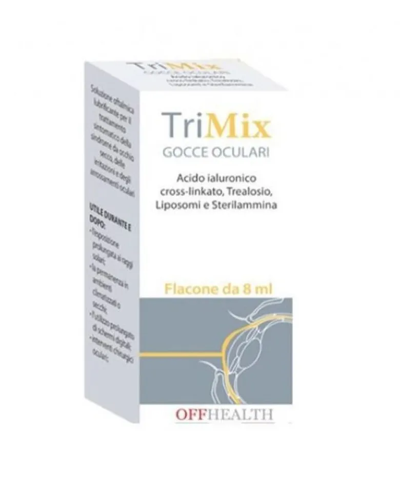 Trimix Gocce Oculari 8ml: soluzione idratante per occhi secchi