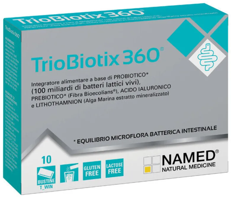 Triobiotix360 10 Bustine - Integratore Probiotico Avanzato