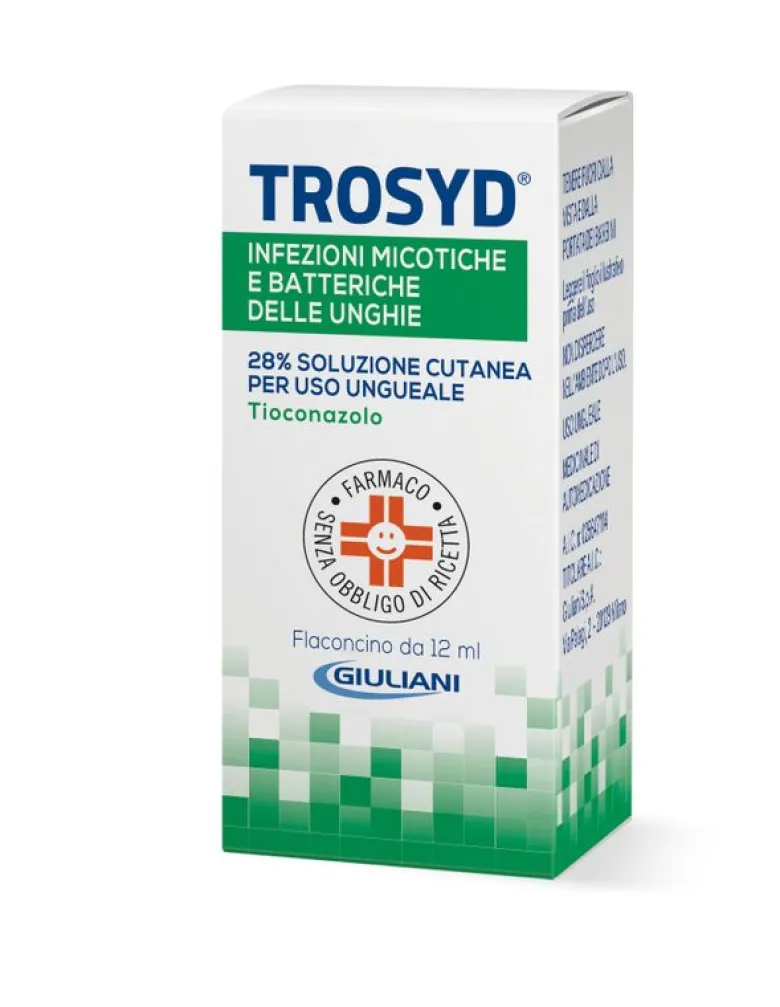 Trosyd 28% soluzione cutanea per uso ungueale 12ml