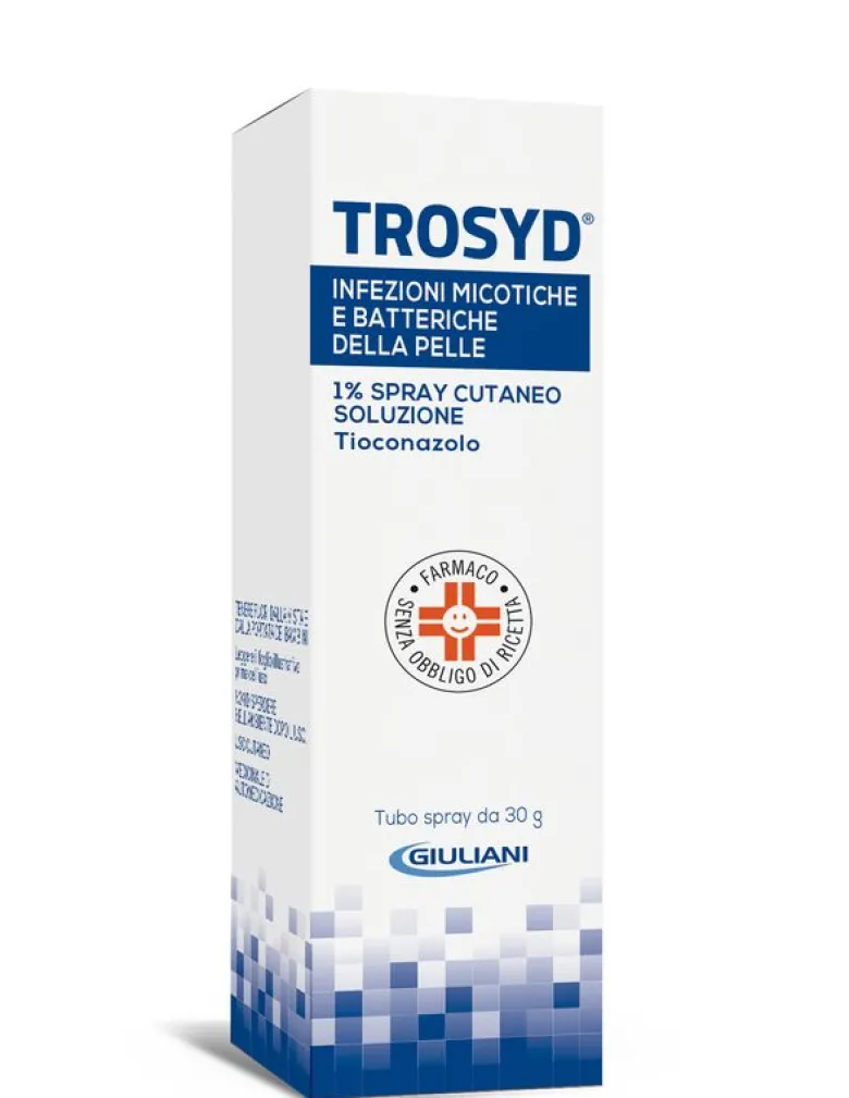 Trosyd 1% spray cutaneo soluzione 30g