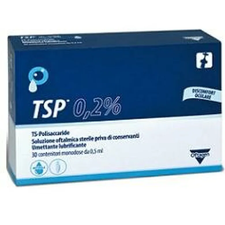 TSP 0,2% Soluzione Oftalmica Sterile 30 minicontenitori da 0,5ml