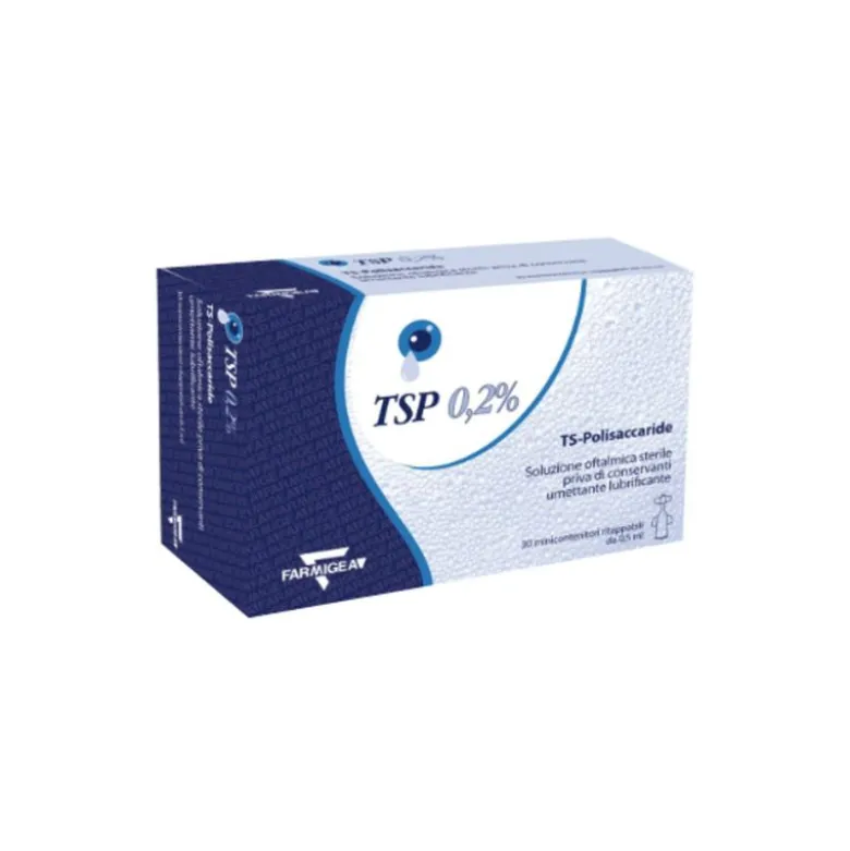 TSP 0,2% Soluzione Oftalmica Sterile 30 minicontenitori da 0,5ml