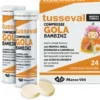 Tusseval Gola Bambini 24 Compresse Masticabili