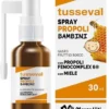 Tusseval Spray Gola Propoli per Bambini gusto Frutti di Bosco 30ml