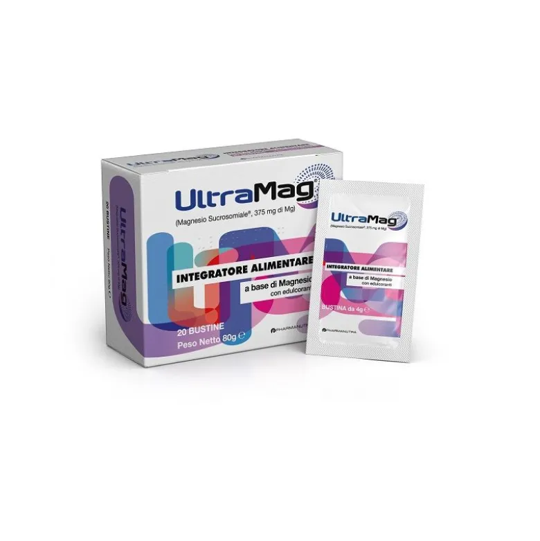 Ultramag Integratore a base di Magnesio 20 bustine