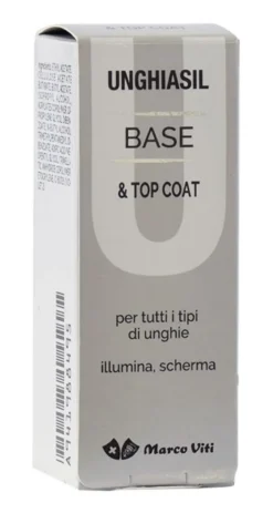 Unghiasil Base & Top Coat per tutti i tipi di unghie 10ml
