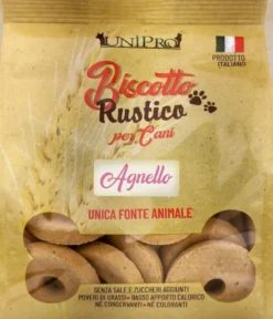 Unipro Biscotto Rustico Agnello Alimento Complementare Per Cani 300g