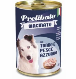 Unipro Prelibato Macinato per Cani Adulti con Tonno e Pesce azzurro 400g