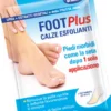 Uraderm Foot Plus Calze Esfolianti per rimuovere la pelle ruvida dei piedi 2 pezzi