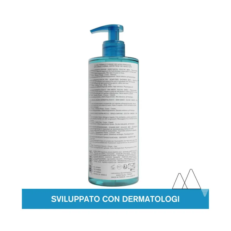 Uriage Gel Detergente Dermatologico Extra-ricco 500ml