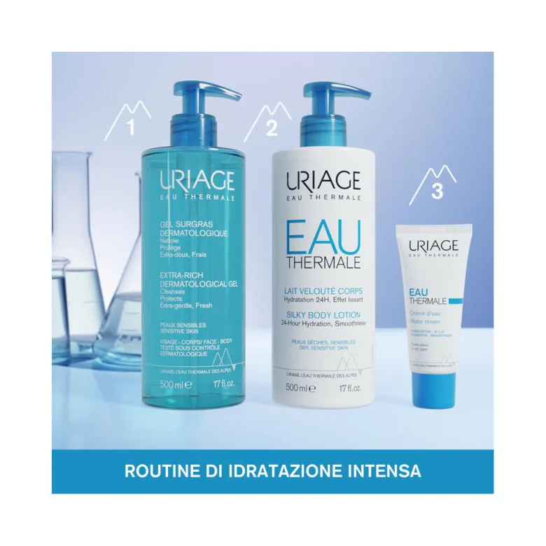 Uriage Gel Detergente Dermatologico Extra-ricco 500ml