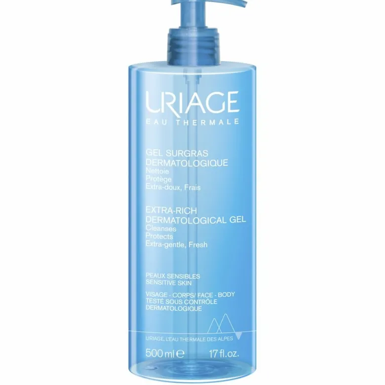 Uriage Gel Detergente Dermatologico Extra-ricco 500ml