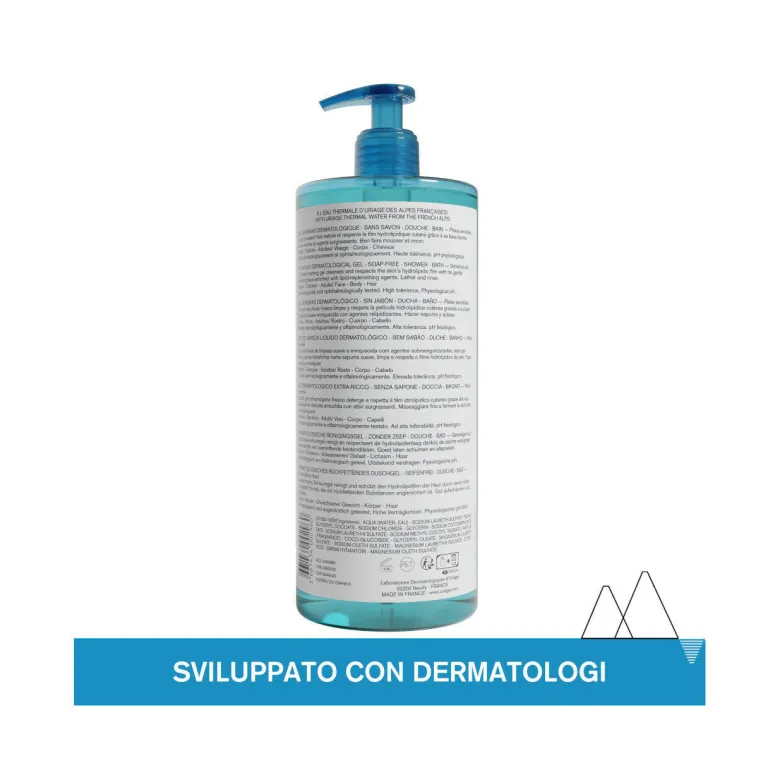 Uriage Gel Detergente Dermatologico Extra-ricco 1 Litro