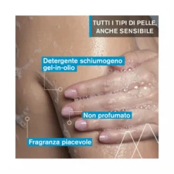 Uriage Olio Lavante 1 Litro - Detergente Idratante Viso Corpo