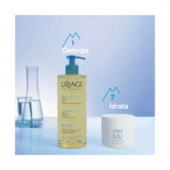Uriage Olio Lavante 1 Litro - Detergente Idratante Viso Corpo