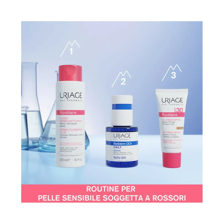 Uriage Roseliane CC Cream SPF30 idratante protettiva colorazione media 40ml