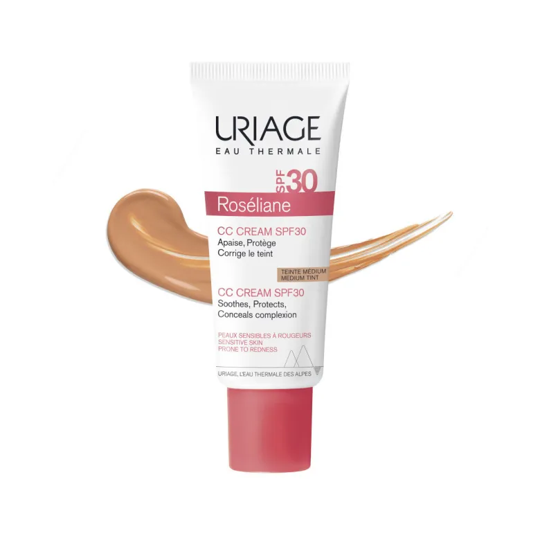 Uriage Roseliane CC Cream SPF30 idratante protettiva colorazione media 40ml