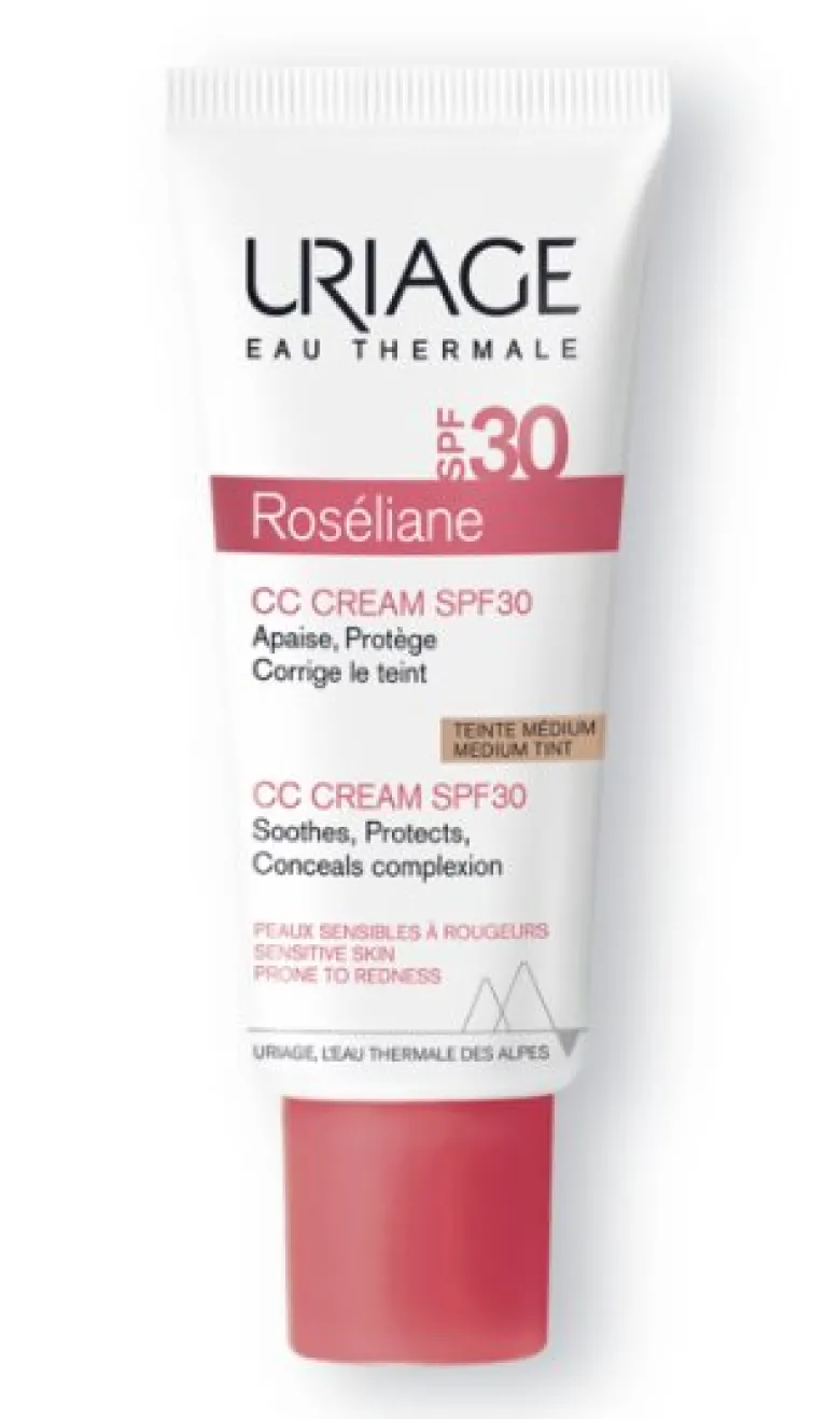 Uriage Roseliane CC Cream SPF30 idratante protettiva colorazione media 40ml