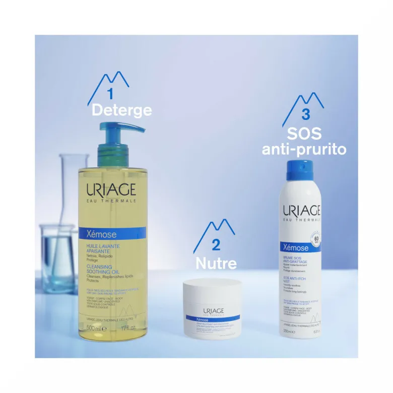 Uriage Xémose Cerato liporestitutivo anti-irritazioni 200ml