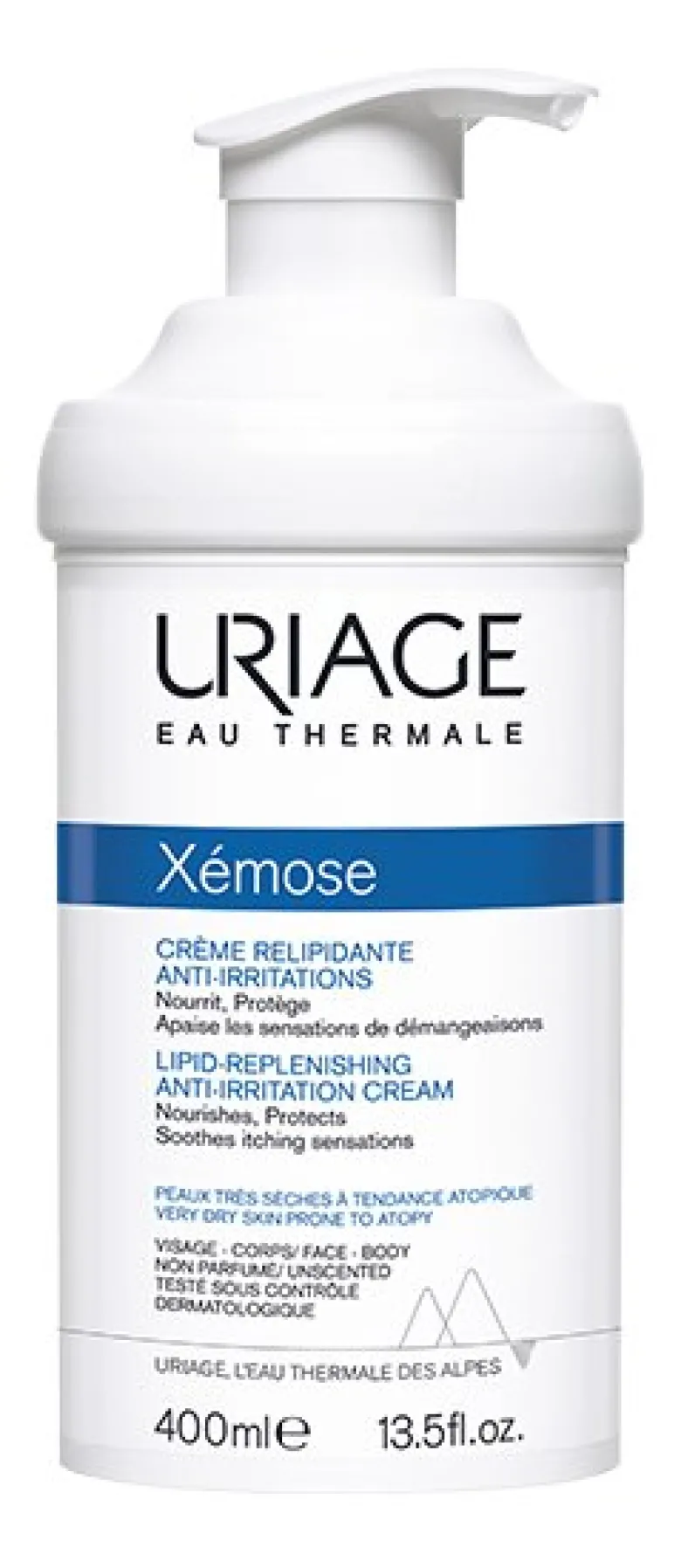 Uriage Xèmose Crema Liporestitutiva anti-irritazioni 400ml