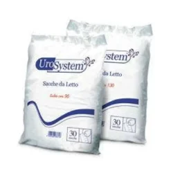 Urosystem Sacca Di Drenaggio Da Letto Incontinenza Tubo 130cm Senza Scarico 30 Pezzi