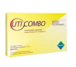 Uticombo benessere delle vie urinarie 10 capsule +10 compresse