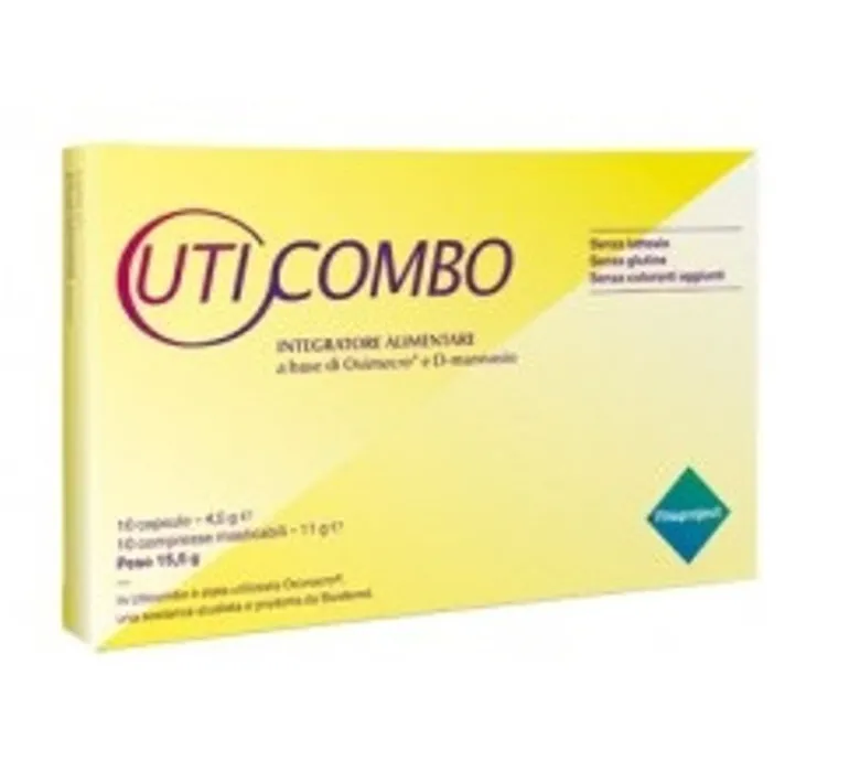 Uticombo benessere delle vie urinarie 10 capsule +10 compresse