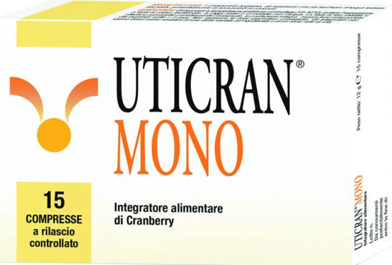 Uticran Mono integratore di Cranberry 15 compresse