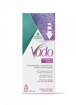 Vado favorisce le normali funzioni fisiologiche del transito intestinale 150ml
