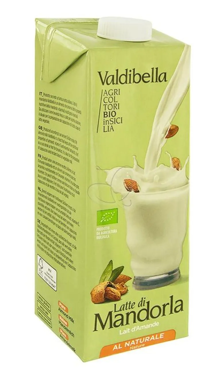 Valdibella Latte di Mandorla al naturale BIO 1L